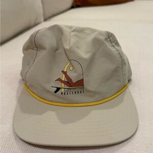 Beige Whalebone Surf Cap